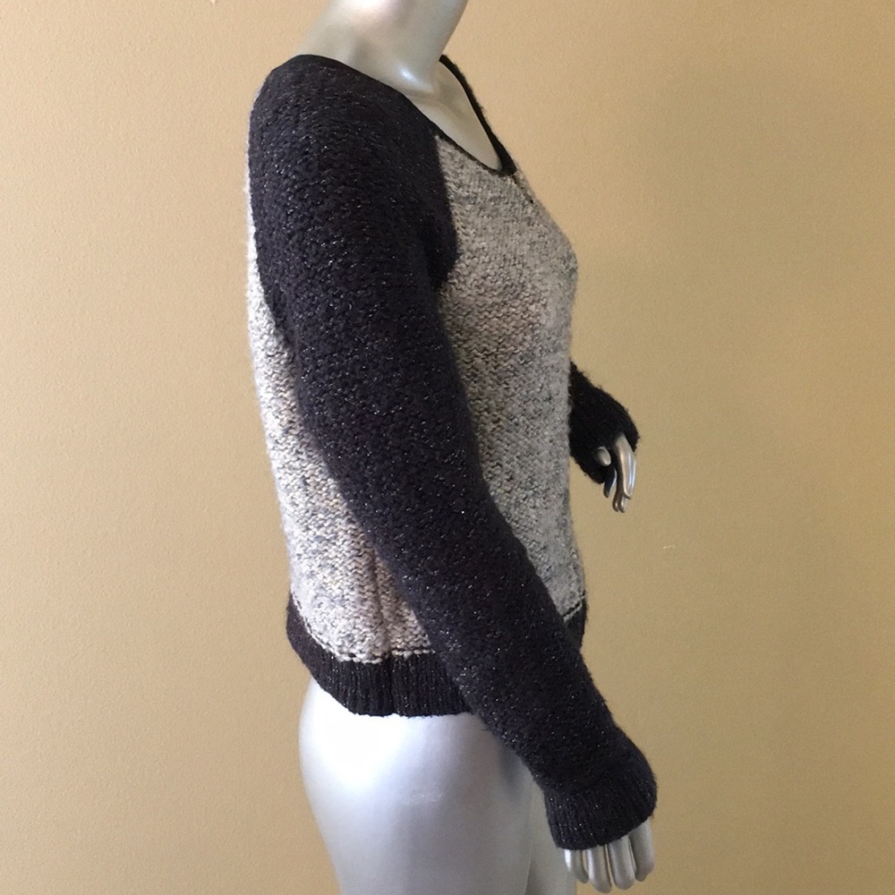 American Eagle Outfitters metallic zip-up … - Picture 4 of 10